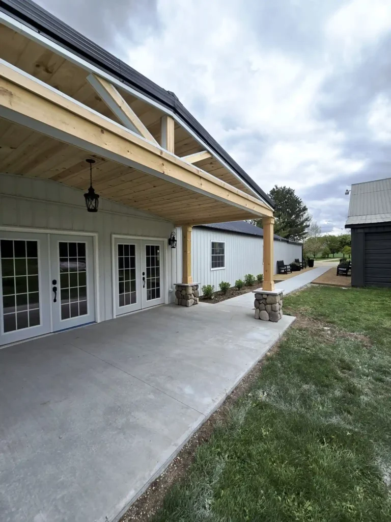 Entrance to the Event Barn